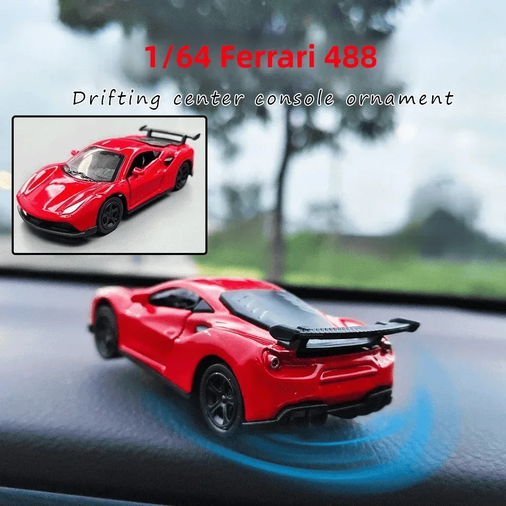 Miniature drifting car dashboard ornament — view 7 of 12