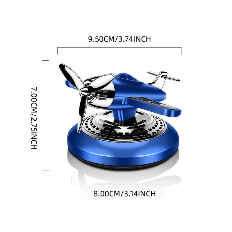 Solar-powered rotating helicopter dashboard refreshener — view 4 of 6
