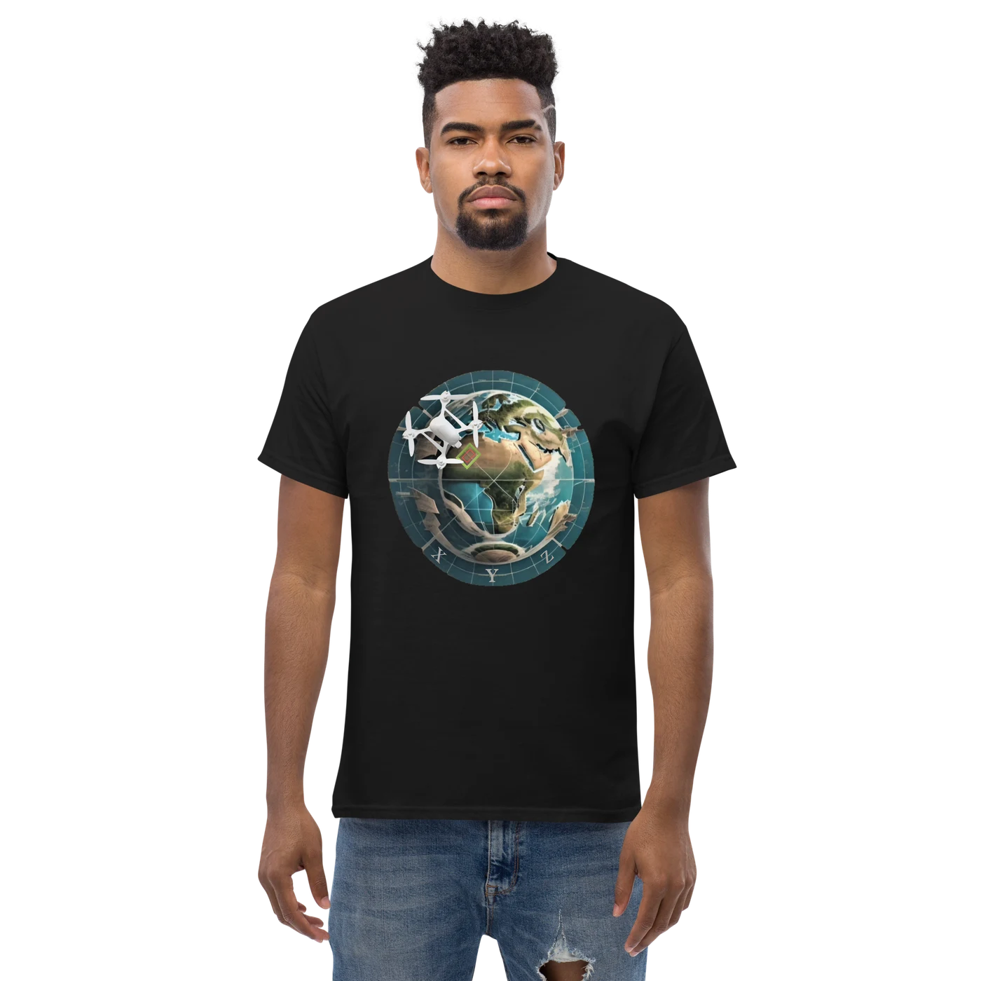 XYZ Surveyor Shirt in black, front view — image 1 of 22