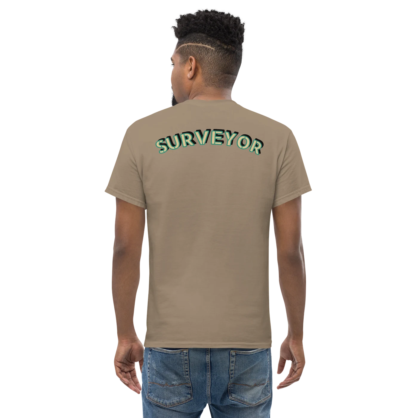 XYZ Surveyor Shirt in brown savana, back view — image 16 of 22
