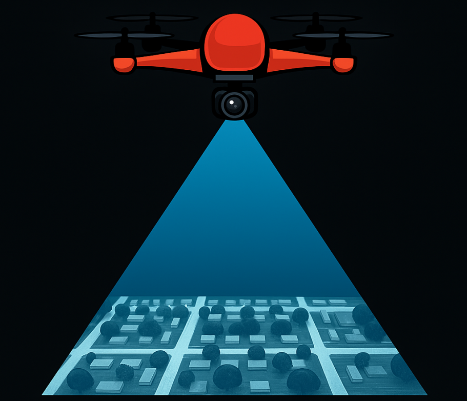 UAS aerial survey and GNSS fieldwork